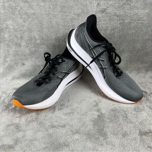 Asics GT-2000 12 Mens Size 10.5 Gray Black White Athletic Running Shoes Sneakers